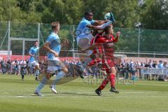 B-Junioren Bayernliga- U17 - FC Ingolstadt - TSV 1860 München - Oeler Luca rot FCI - Guinari Peter blau 1860 München - Foto: Jürgen Meyer