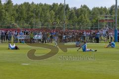 B-Junioren Bayernliga- U17 - FC Ingolstadt - TSV 1860 München - Ezeala Ikenna rot FCI trifft zum 1:0 Führungstreffer - jubel - Foto: Jürgen Meyer