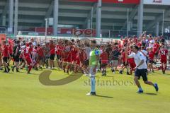 B-Junioren Bayernliga- U17 - FC Ingolstadt - TSV 1860 München - Ezeala Ikenna rot FCI trifft zum 1:0 Führungstreffer - jubel - Foto: Jürgen Meyer