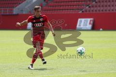 U 19 Bayernliga - Fußball - FC Ingolstadt 04 - FC Ismaning - 1:0 - Ingolstadt steigt in die Bundesliga auf, Maximilian Ahammer (FC ING)