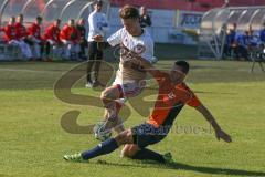 A-Junioren / Bayernliga / Bayern - FC Ingolstadt 04 - SG Quelle Fürth - Arjon Kryeziu #6 weiss FCI -  Foto: Jürgen Meyer