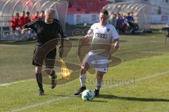 A-Junioren / Bayernliga / Bayern - FC Ingolstadt 04 - SG Quelle Fürth - Philipp Tvaroh #2 weiss FCI -  Foto: Jürgen Meyer