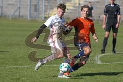 A-Junioren / Bayernliga / Bayern - FC Ingolstadt 04 - SG Quelle Fürth - Arjon Kryeziu #6 weiss FCI -  Foto: Jürgen Meyer