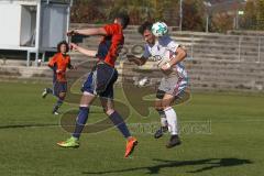 A-Junioren / Bayernliga / Bayern - FC Ingolstadt 04 - SG Quelle Fürth - Serhat Imsak #11 weiss FCI beim Kopfball -  Foto: Jürgen Meyer