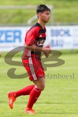 FC Ingolstadt 04 - B-Junioren - Landesliga - Freundschaftsspiel gegen Hertha BSC Berlin - Köksal Deniz rot FCI - Foto: Jürgen Meyer