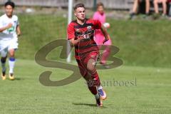 FC Ingolstadt 04 - B-Junioren - Landesliga - Freundschaftsspiel gegen Hertha BSC Berlin - Altunay Emre rot FCI - Foto: Jürgen Meyer