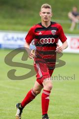 FC Ingolstadt 04 - B-Junioren - Landesliga - Freundschaftsspiel gegen Hertha BSC Berlin - Schröder Lukas rot FCI - Foto: Jürgen Meyer