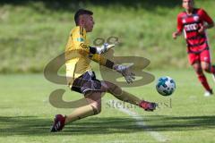 FC Ingolstadt 04 - B-Junioren - Landesliga - Freundschaftsspiel gegen Hertha BSC Berlin - Pager Tim Torwart FCI - Foto: Jürgen Meyer