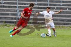 Regionaliga Bayern 2017/18 - FC Ingolstadt 04 II - FC Memmingen - Maurice Multhaup weiss FCI II -  Foto: Jürgen Meyer