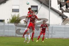 Regionalliga Bayern - Saison 2017/2018 - FC Ingolstadt 04 II - VFR Garching - Ryoma Watanabe FCI II beim Kopfball - Foto: Meyer Jürgen