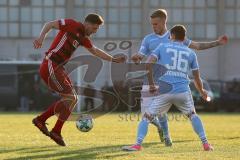 Regionalliga Bayern - FC Ingolstadt 04 - 1860 München - Patrick Hasenhüttl und rechts Phillipp Steinhart