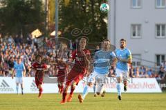 Regionalliga Bayern - FC Ingolstadt 04 - 1860 München - Joey Breitfeld und rechts Eric Weeger