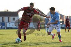 Regionalliga Bayern - FC Ingolstadt 04 - 1860 München - Patrick Hasenhüttl und rechts Phillipp Steinhart