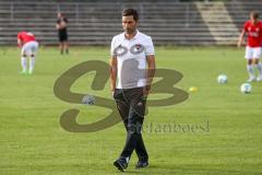 Regionaliga Bayern 2017/18 - FC Ingolstadt 04 II - FC Memmingen - Trainer Stefan Leitl -  Foto: Jürgen Meyer