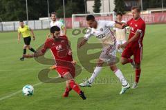 Regionalliga Bayern - FC Ingolstadt 04 II U21 - FC Memmingen - Tor Schuß mitte Thorsten Nicklas