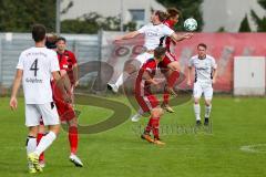 Regionalliga Bayern - Saison 2017/2018 - FC Ingolstadt 04 II - VFR Garching - Ryoma Watanabe FCI II beim Kopfball - Foto: Meyer Jürgen