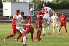 Regionalliga Bayern - FC Ingolstadt 04 II U21 - FC Memmingen - rechts oben Kopfball Ecke 6 Jonatan Kotzke (FCI