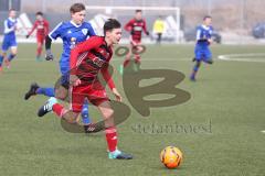 Testspiel - U15 - FC Ingolstadt 04 - SpVgg Kaufbeuren - Benjamin Gärtner (19 FCI) im Angriff