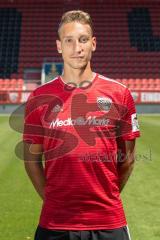 2. Bundesliga - 2. BL Fußball - Porträttermin 2018/2019, Tobias Schröck (21); FC Ingolstadt 04