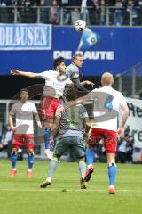 2. Bundesliga - Hamburger SV - FC Ingolstadt 04 - Marcel Gaus (19, FCI) oben