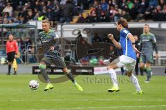 2. Bundesliga - SV Darmstadt 98 - FC Ingolstadt 04 - Sonny Kittel (10, FCI) Stark, Yannick (Darmstadt 25)