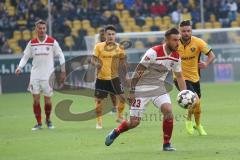 2. Bundesliga - SG Dynamo Dresden - FC Ingolstadt 04 - Robin Krauße (23, FCI) im Angriff