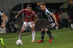 2. Bundesliga - SV Sandhausen - FC Ingolstadt 04 - Zweikampf Thorsten Röcher (29 FCI) Denis Linsmayer (6 SV)