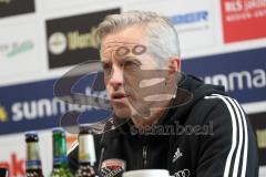 2. Bundesliga - SC Paderborn - FC Ingolstadt 04 - Pressekonferenz nach dem Spiel, Cheftrainer Jens Keller (FCI)