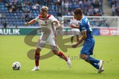 2. Bundesliga - Fußball - 1. FC Magdeburg - FC Ingolstadt 04 - Thomas Pledl (30, FCI) Aleksandar Ignjovski (18 Magdeburg)