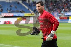 2. Bundesliga - SC Paderborn - FC Ingolstadt 04 - Torwart Philipp Tschauner (41, FCI) beim Warmup