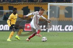 2. Bundesliga - SG Dynamo Dresden - FC Ingolstadt 04 - Erich Berko (40 Dresden) Konstantin Kerschbaumer (7, FCI)