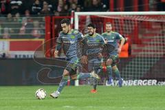 2. Bundesliga - 1. FC Union Berlin - FC Ingolstadt 04 - Angriff Darío Lezcano (11, FCI) Almog Cohen (8, FCI)