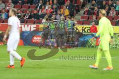 2. BL - Saison 2018/2019 - 1. FC Köln - FC Ingolstadt 04 - Sonny Kittel (#10 FCI) trifft zum 0:1 Führungstreffer - jubel - Foto: Meyer Jürgen