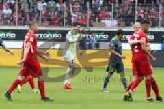 2. Bundesliga - Fußball - 1. FC Heidenheim - FC Ingolstadt 04 - mitte Torwart Philipp Tschauner (41, FCI) schimpft