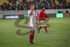 2. Bundesliga - SG Dynamo Dresden - FC Ingolstadt 04 - Spiel ist aus, 2:0, Enttäuschung, Robin Krauße (23, FCI) Almog Cohen (8, FCI)