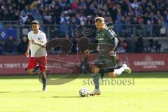 2. Bundesliga - Hamburger SV - FC Ingolstadt 04 - Alleingang, Thomas Pledl (30, FCI) trifft zum 0:2 Tor, Jubel