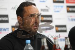 2. Bundesliga - SV Sandhausen - FC Ingolstadt 04 - Pressekonferenz nach dem Spiel Cheftrainer Alexander Nouri (FCI) Niederlage 4:0