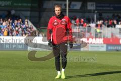 2. BL - Saison 2018/2019 - Holstein Kiel - FC Ingolstadt 04 - Die Spieler verlassen nach dem warm machen das Spielfeld -Sonny Kittel (#10 FCI) - Foto: Meyer Jürgen