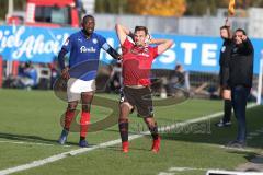 2. BL - Saison 2018/2019 - Holstein Kiel - FC Ingolstadt 04 - Benedikt Gimber (#5 FCI)beim Einwurf - Foto: Meyer Jürgen