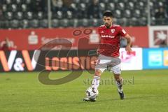 2. Bundesliga - SV Sandhausen - FC Ingolstadt 04 - Almog Cohen (8, FCI) nach der Verletzung erstes Spiel