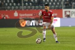 2. Bundesliga - SV Sandhausen - FC Ingolstadt 04 - Almog Cohen (8, FCI) nach der Verletzung erstes Spiel