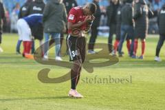 2. BL - Saison 2018/2019 - Holstein Kiel - FC Ingolstadt 04 - Marvin Matip (#34 FCI) nach dem Spiel - Foto: Meyer Jürgen