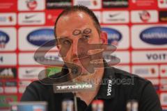 2. Bundesliga - Fußball - 1. FC Heidenheim - FC Ingolstadt 04 - Pressekonferenz nach dem Spiel, Cheftrainer Frank Schmidt (HDH)