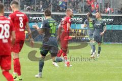 2. Bundesliga - Fußball - 1. FC Heidenheim - FC Ingolstadt 04 - Sonny Kittel (10, FCI) schießt das Anschlußtor. kurzer Jubel