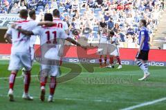 2. Bundesliga - Arminia Bielefeld - FC Ingolstadt 04 - Stefan Kutschke (20, FCI) Tor Jubel 0:2