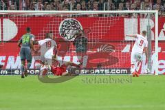 2. BL - Saison 2018/2019 - 1. FC Köln - FC Ingolstadt 04 - Marco Knaller Torwart (#16 FCI) kann den Elfmeter durch Simon Terodde (#9 Köln) nicht halten - Foto: Meyer Jürgen