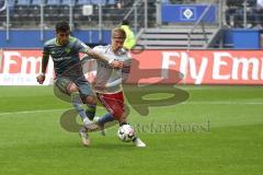 2. Bundesliga - Hamburger SV - FC Ingolstadt 04 - Darío Lezcano (11, FCI) Sakai, Gotoku (24 HSV)