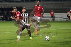 2. Bundesliga - SV Sandhausen - FC Ingolstadt 04 - Thorsten Röcher (29 FCI)  Torschuß, hinten Leart Paqarada (19 SV) Charlison Benschop (35 FCI)