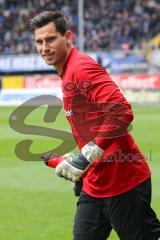 2. Bundesliga - SC Paderborn - FC Ingolstadt 04 - Torwart Philipp Tschauner (41, FCI) beim Warmup