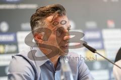 2. Bundesliga - Arminia Bielefeld - FC Ingolstadt 04 - Pressekonferenz nach dem Spiel, Cheftrainer Tomas Oral (FCI), Sieg 1:3 Ingolstadt